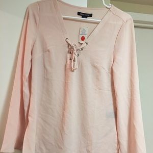 Pink blouse